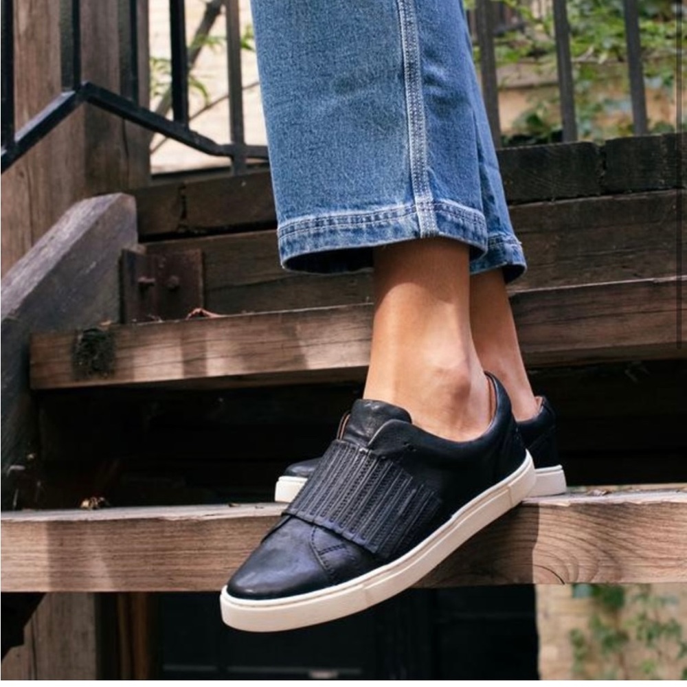 FRYE Leather Slip On Shoe Sneaker Ivy Gore 8 LNew